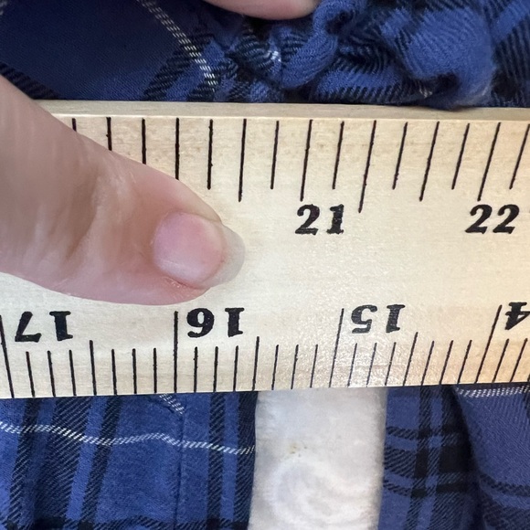 J JILL PLAID TUNIC BUTTON DOWN SHIRT TOP S TOO CUTE LONG EUC - Picture 5 of 13